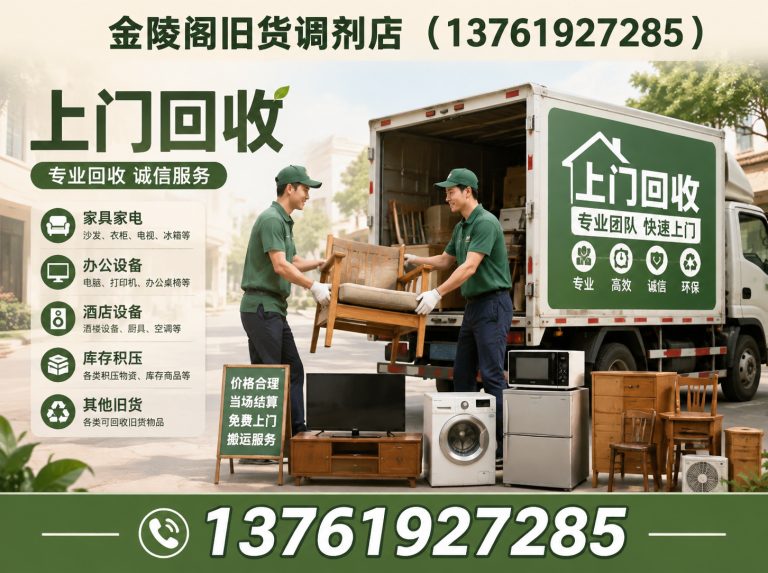 上海金陵阁旧货调剂店展示图